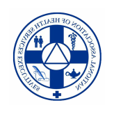 全国卫生服务行政人员协会的标志