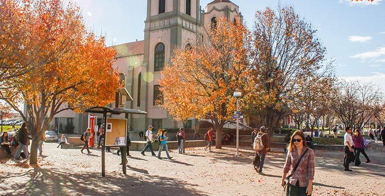 A sunny fall day on Auraria Campus.