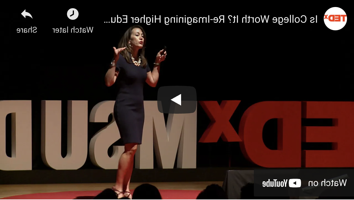 缩略图:TEDx密歇根州立大学丹佛分校:大学值得吗?