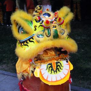中国狮头面具