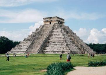 墨西哥奇琴伊察的金字塔