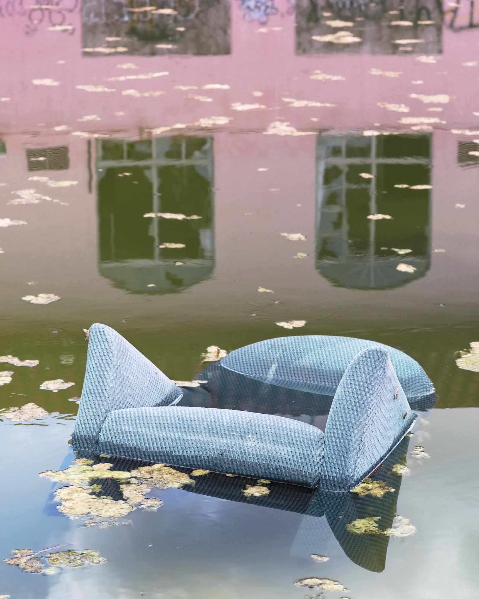 Samoylova – Blue Velvet Chair, 2020